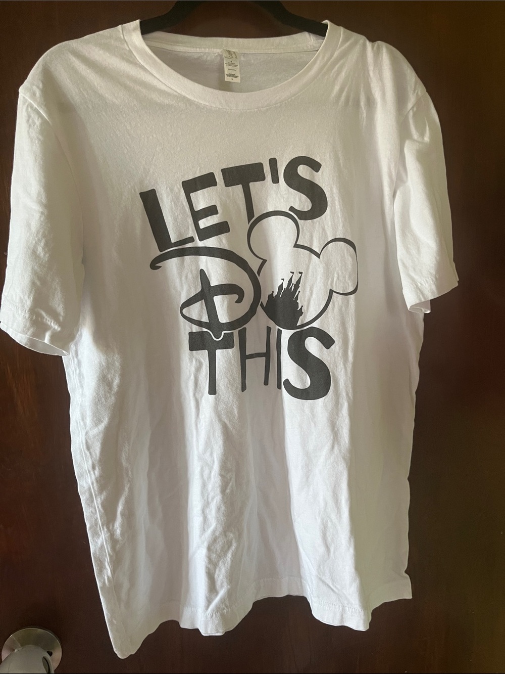 Let’s Do This White  Graphic Tee